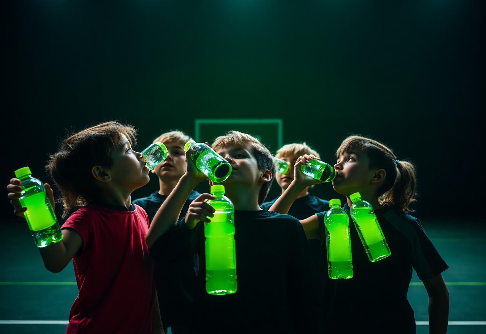 Sportende kinderen hydrateren met HYDRINO ACTIVE KIDS